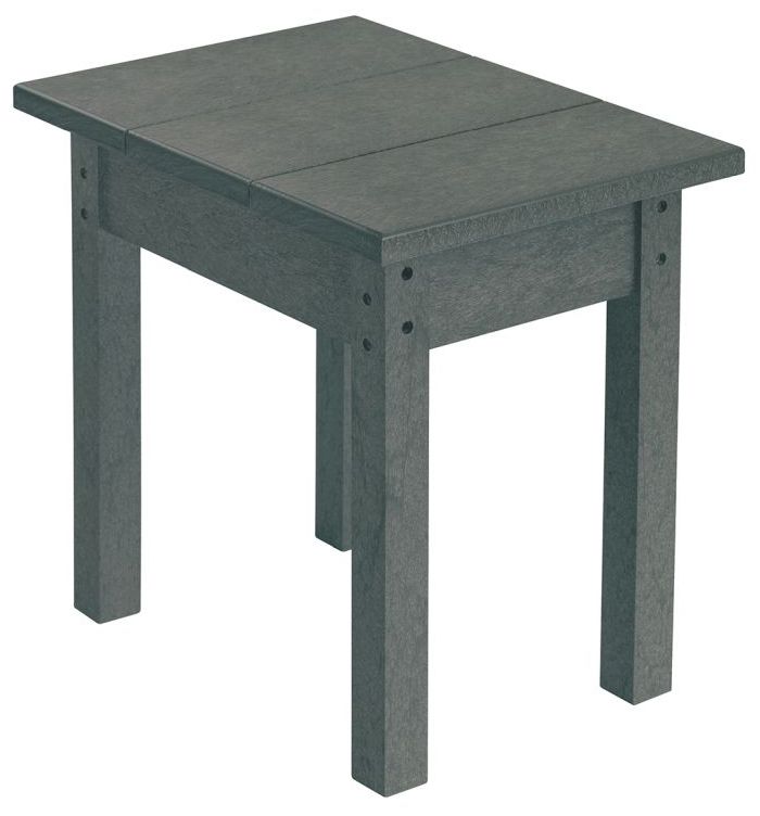 End Table, Small, Slate Grey